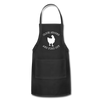 Cluck Around and Find Out Chicken Adjustable Apron - black