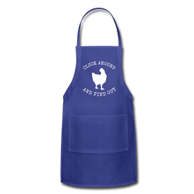 Cluck Around and Find Out Chicken Adjustable Apron