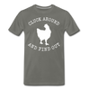 Cluck Around and Find Out Chicken Men's Premium T-Shirt