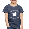 Cluck Around and Find Out Chicken Toddler Premium T-Shirt - heather blue