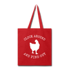 Cluck Around and Find Out Chicken Tote Bag