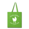 Cluck Around and Find Out Chicken Tote Bag