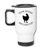 Cluck Around and Find Out Chicken Travel Mug