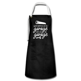 What Happens in the Garage Stays in the Garage Artisan Apron