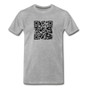 Rick Astley - Rick Roll QR Code Men's Premium T-Shirt