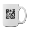 Rick Astley - Rick Roll QR Code Coffee/Tea Mug 15 oz - white
