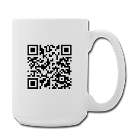 Rick Astley - Rick Roll QR Code Coffee/Tea Mug 15 oz