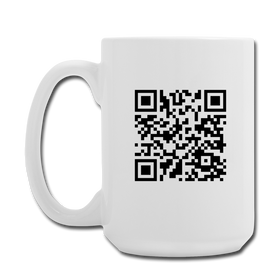 Rick Astley - Rick Roll QR Code Coffee/Tea Mug 15 oz