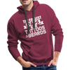 The Coolest Dads Have Tattoos and Beards Men’s Premium Hoodie - burgundy