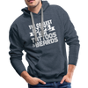The Coolest Dads Have Tattoos and Beards Men’s Premium Hoodie - heather denim