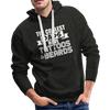 The Coolest Dads Have Tattoos and Beards Men’s Premium Hoodie - charcoal gray