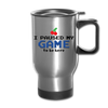 I Paused my Game to be Here Travel Mug - silver