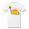 Tacosaurus Men's Premium T-Shirt - white