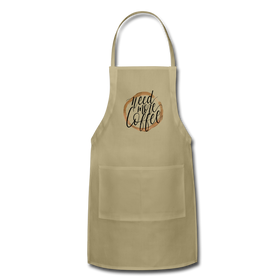 Need More Coffee Adjustable Apron