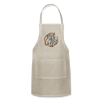Need More Coffee Adjustable Apron - natural