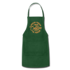Hocus Pocus I Need Coffee to Focus Adjustable Apron - forest green