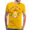Bean Me Up! Coffee Men's Premium T-Shirt - sun yellow