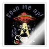 Bean Me Up! Coffee Sticker - white glossy