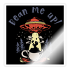 Bean Me Up! Coffee Sticker - transparent glossy