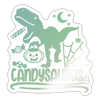 Candysaurus T-Rex Halloween Sticker