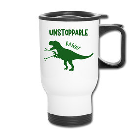 Unstoppable T-Rex Dinosaur Travel Mug