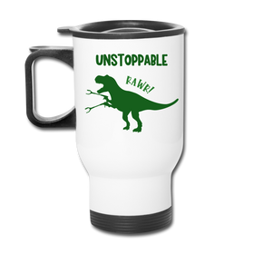 Unstoppable T-Rex Dinosaur Travel Mug