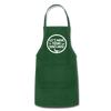 Let's Make Today Dino-Mite! Dinosaur Adjustable Apron - forest green