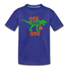 Trick Rawr Treat Dinosaur Halloween Kids' Premium T-Shirt - royal blue