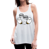 Boo Bees Funny Halloween Women's Flowy Tank Top by Bella
