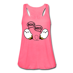 Boo Bees Funny Halloween Women's Flowy Tank Top by Bella