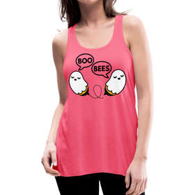 Boo Bees Funny Halloween Women's Flowy Tank Top by Bella