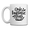 One Fangtastic Dad Halloween Coffee/Tea Mug - white