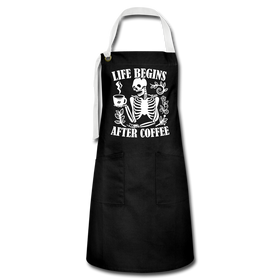 Life Begins After Coffee Artisan Apron
