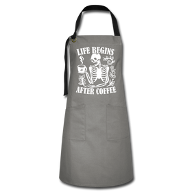 Life Begins After Coffee Artisan Apron