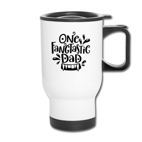 One Fangtastic Dad Halloween Travel Mug