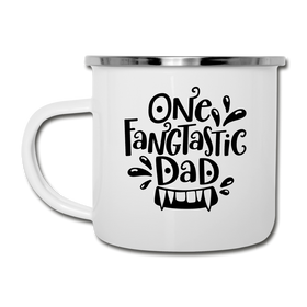 One Fangtastic Dad Halloween Camper Mug