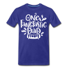 One Fangtastic Dad Halloween Men's Premium T-Shirt - royal blue