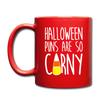 Halloween Puns are so Corny Full Color Mug