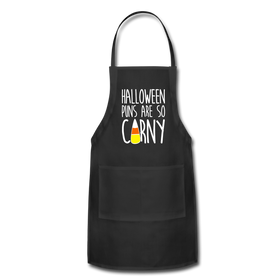 Halloween Puns are so Corny Adjustable Apron