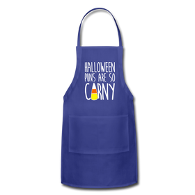 Halloween Puns are so Corny Adjustable Apron