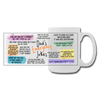 Dad's Emergency Jokes Panoramic Coffee/Tea Mug 15 oz