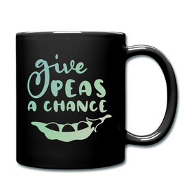 Give Peas a Chance Pun Full Color Mug