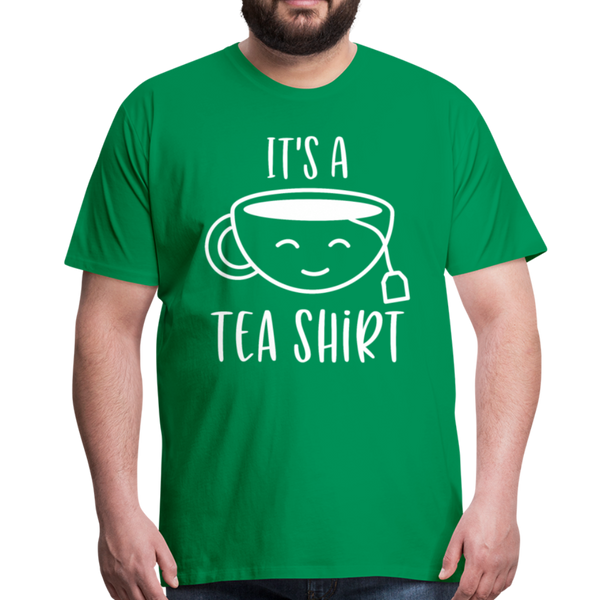 It's a Tea Shirt Pun Men's Premium T-Shirt - kelly green