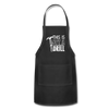 This is Not a Drill Adjustable Apron - black
