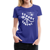 Spooky Saurus Dinosaur Halloween Women’s Premium T-Shirt - royal blue