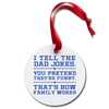 Funny Dad Joke Holiday Ornament