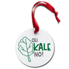 Oh Kale No! Food Pun Holiday Ornament