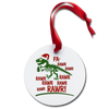 Dinosaur Fa-Rawr Rawr T-Rex in Santa Hat Christmas Holiday Ornament