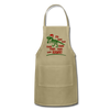 Dinosaur Fa-Rawr Rawr T-Rex in Santa Hat Christmas Adjustable Apron