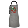 Dinosaur Fa-Rawr Rawr T-Rex in Santa Hat Christmas Artisan Apron